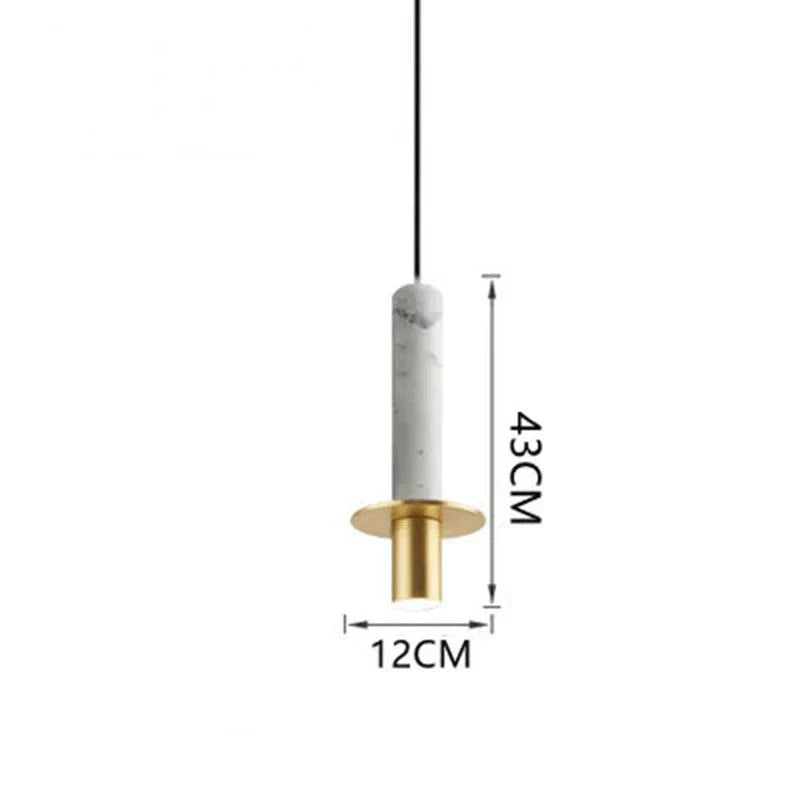 Portavelas LED nórdico minimalista para interiores modernos