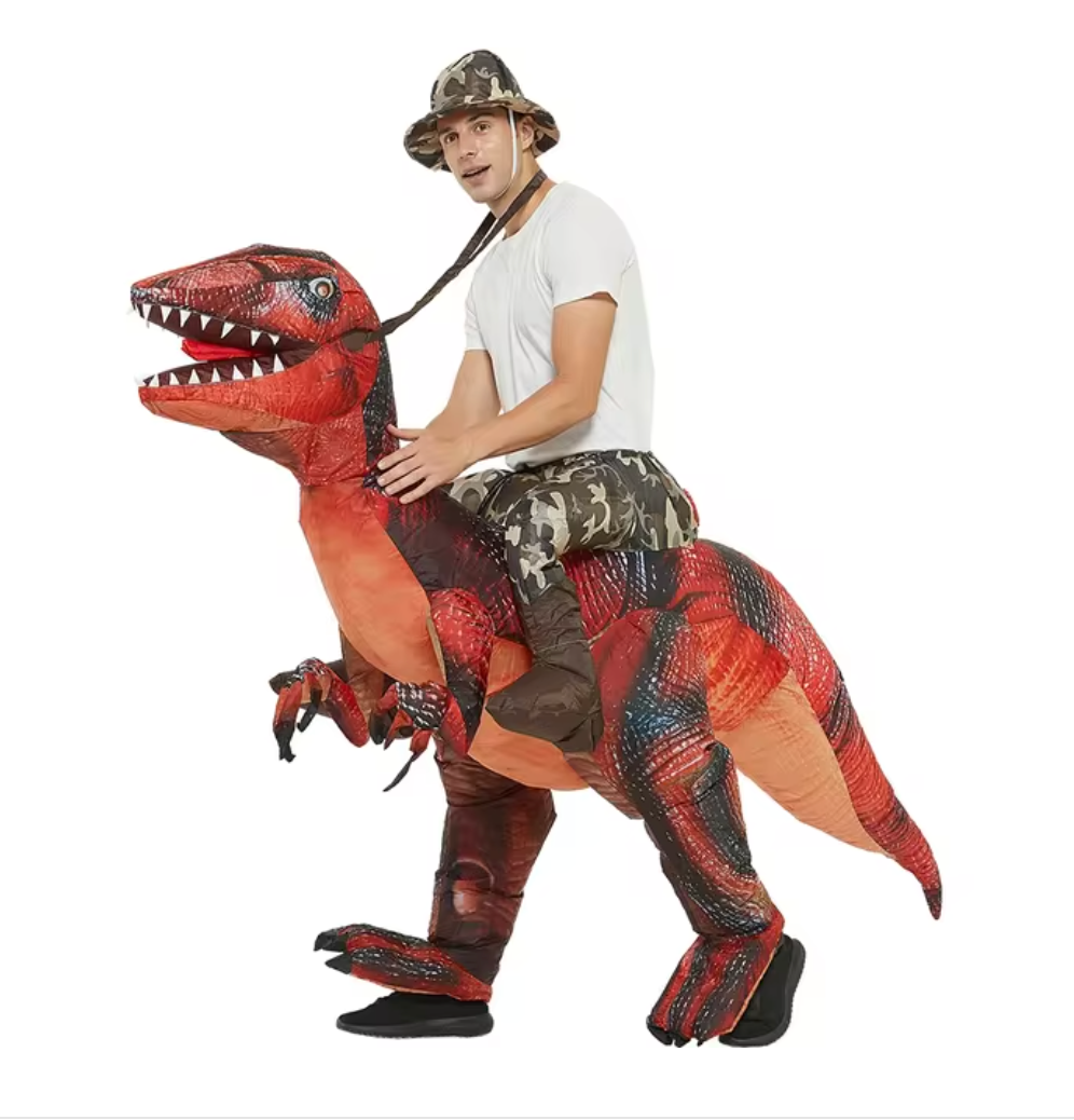 Nafukovací dinosaurus na ježdění - hračka