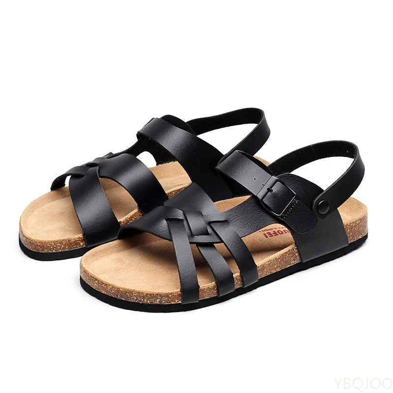 Leather sandals for women - Victor