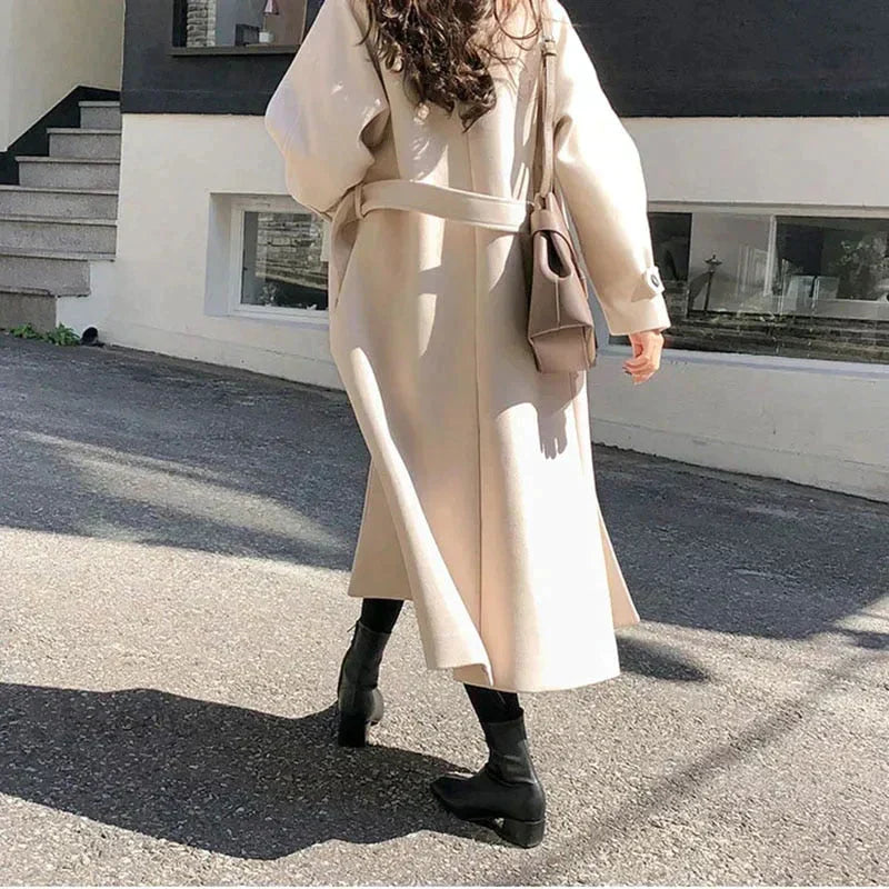 Cappotto lungo elegante - Raffinato e comodo