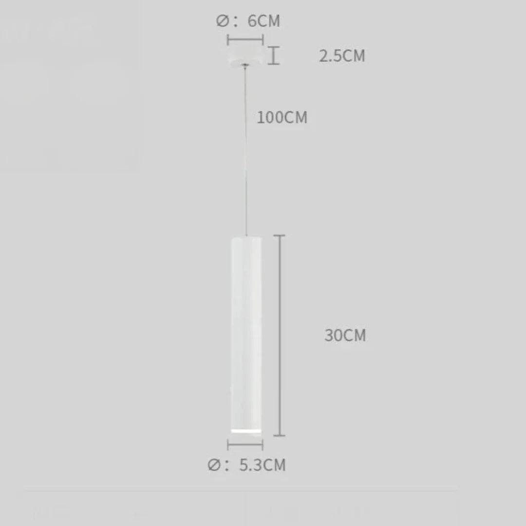 Lustră suspendată elegantă cu LED - design modern și eficiență energetică