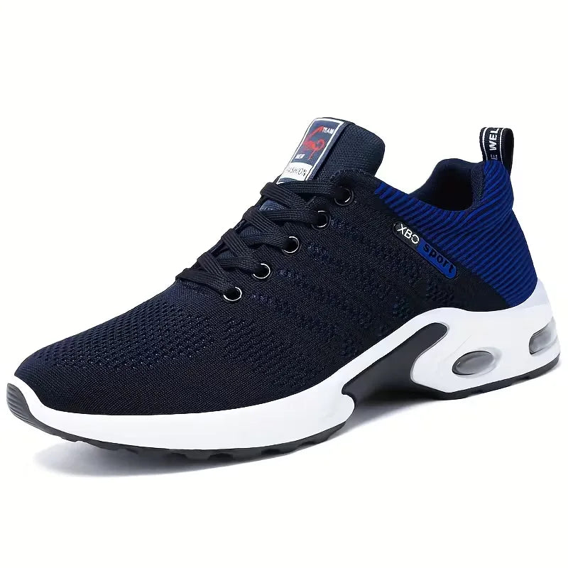 Sneakers with breathable mesh upper