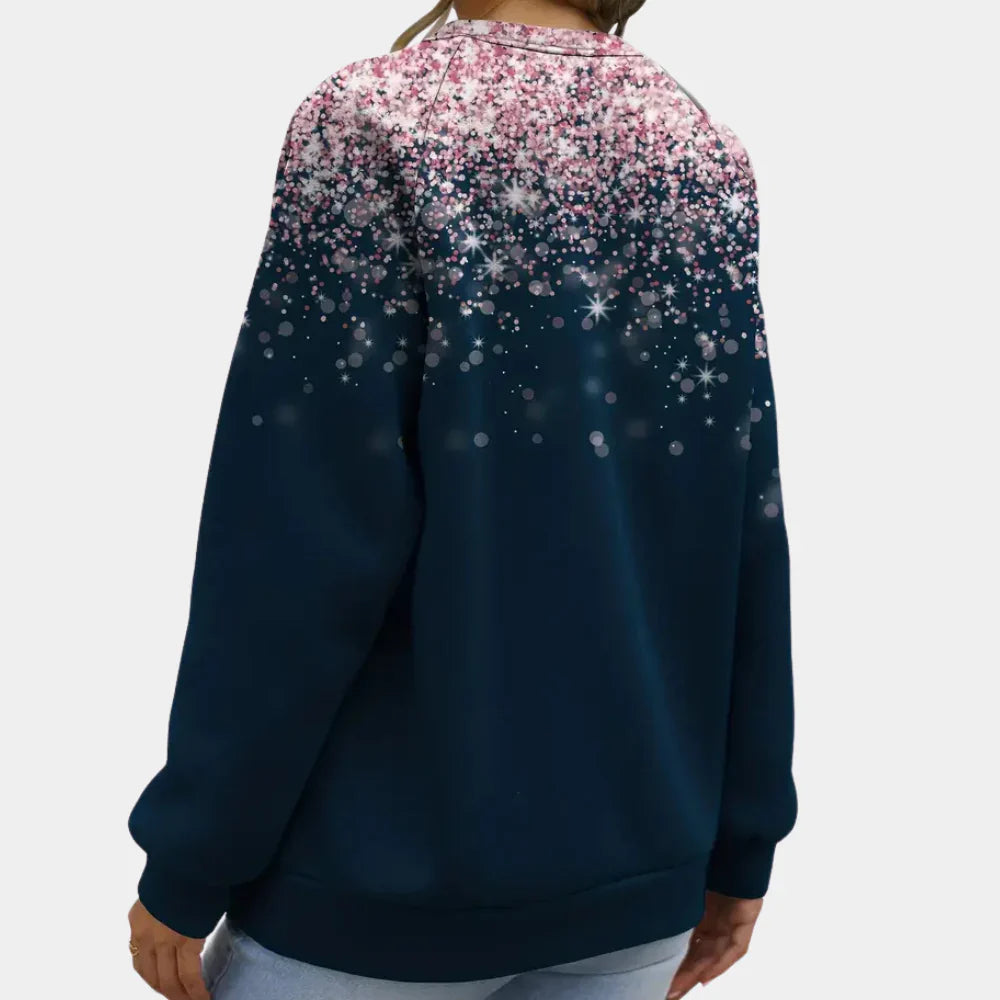 Fashionable Ladies' Shirt with Long Sleeves