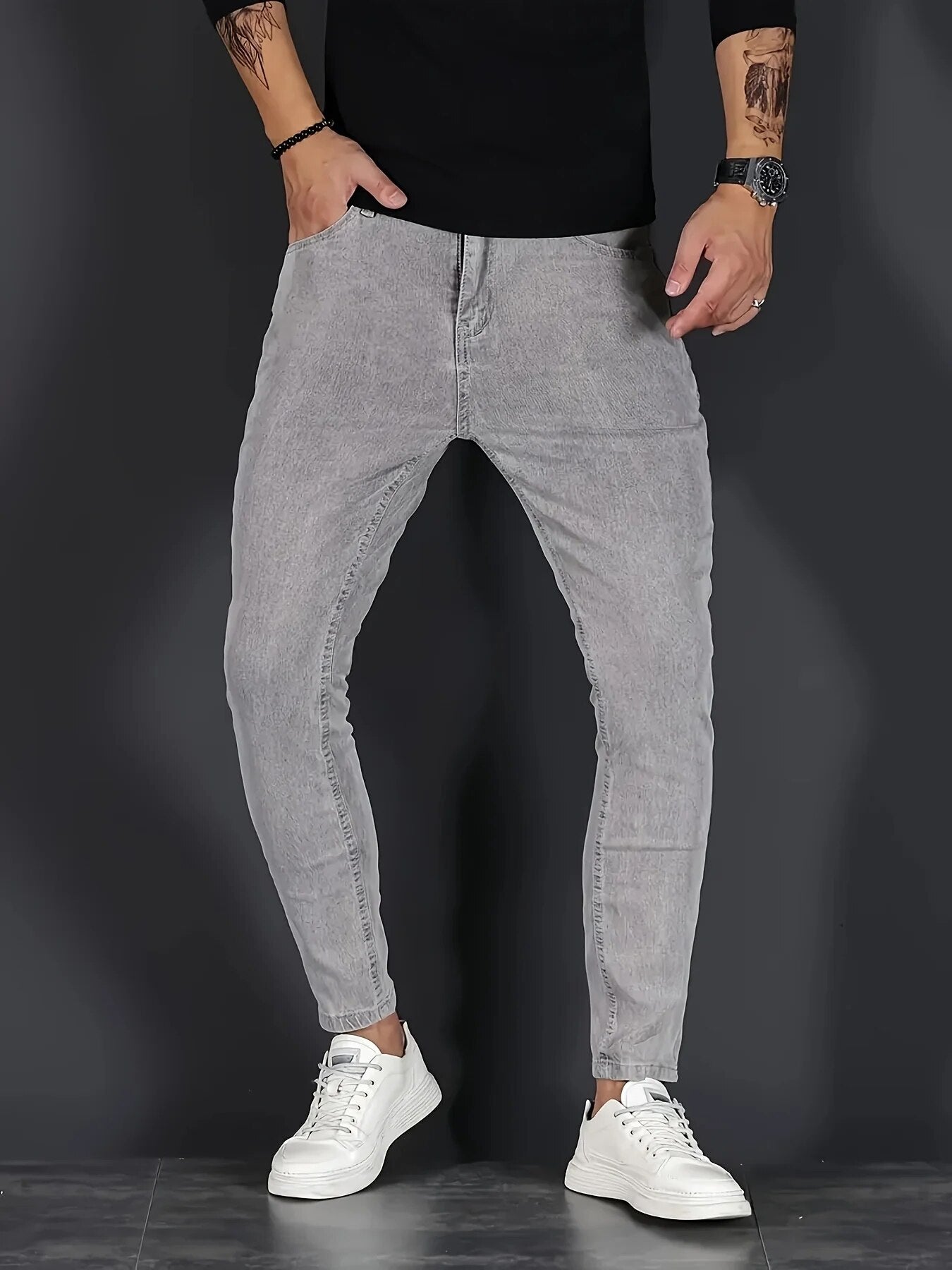 Tom | Stretch Slim-Fit Jeans in Multiple Colours