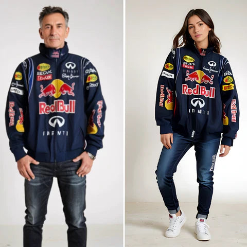 Veste de course unisexe avec col montant et fermeture éclair intégrale