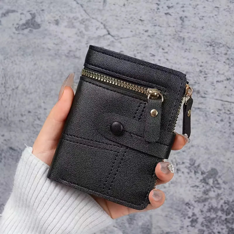 Wallet with Double Zip