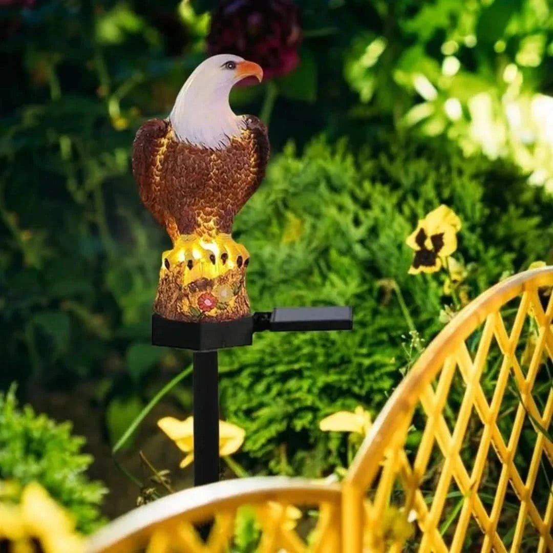 GardenOwl - Lampada LED impermeabile con decorazione a forma di animale