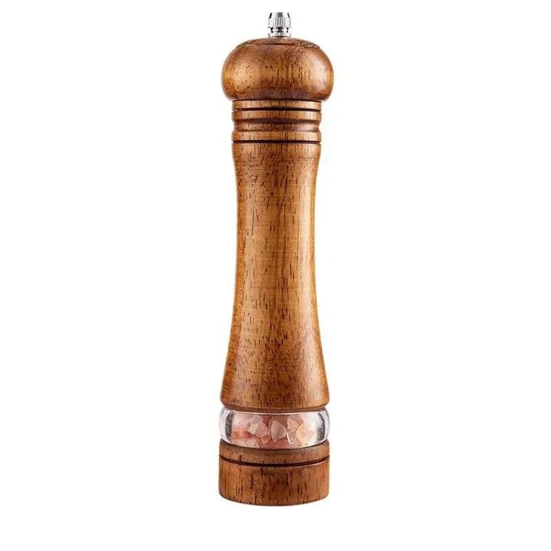 Pfeffer- und Salzmühle aus Holz - Stilvoll - Langlebig - Perfektes Mahlerlebnis