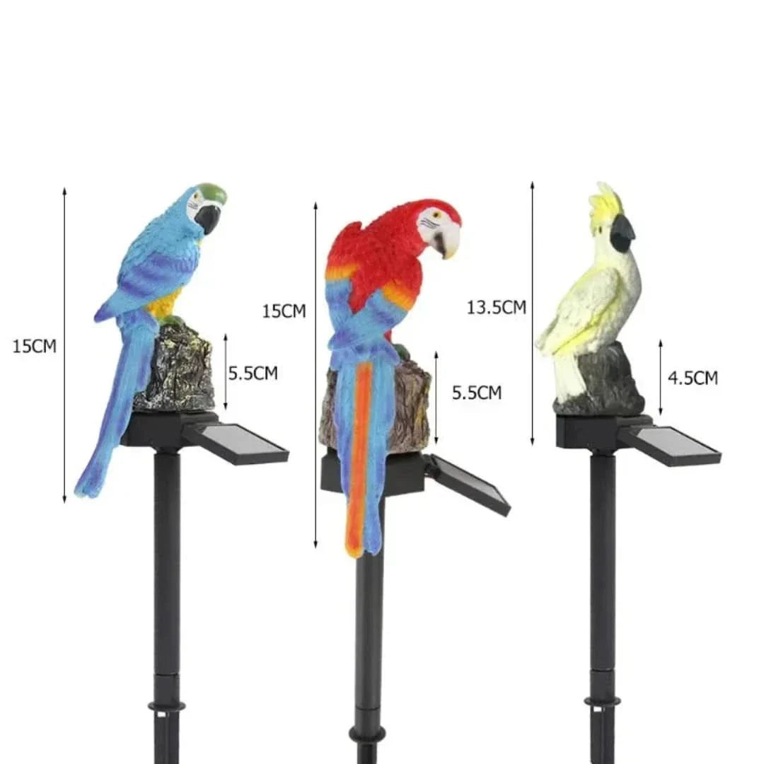 SolarSongbird - Waterproof Decorative Garden Lamp for Outdoors