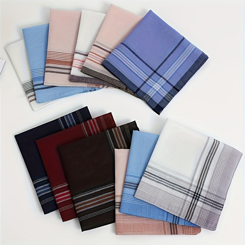 Elegant Cotton Handkerchiefs Set – Lightweight and Comfortable