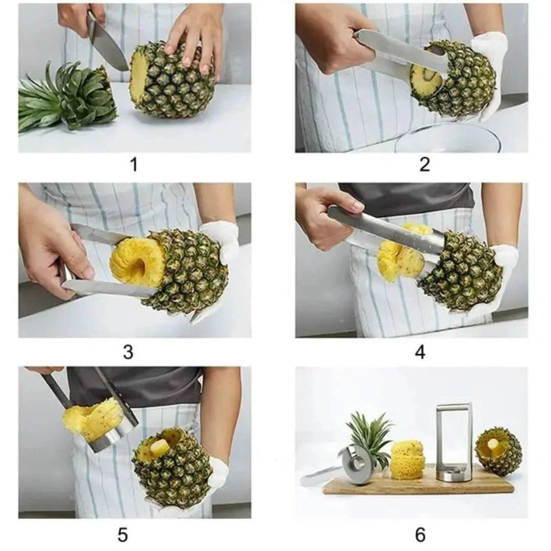 Pineapple Slicer | Food-Grade Stainless Steel
