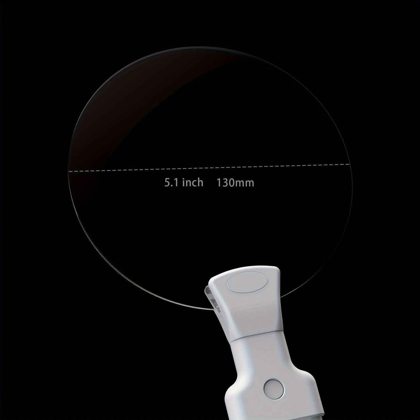 Hands-Free Magnifying Glass with Neck Holder – 5x Magnification for Reading