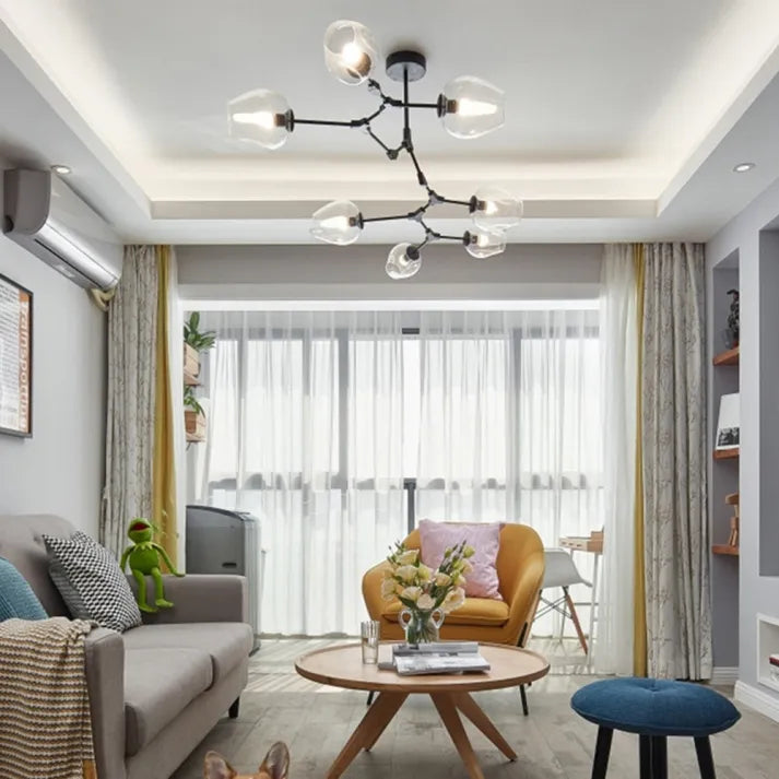 Sputnik Pendant Light Glass Bubbles – Modern & Playful Design