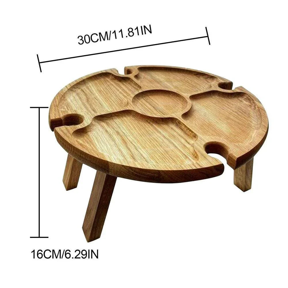 Tavolo da picnic pieghevole compatto - Ideale per mangiare all'aperto