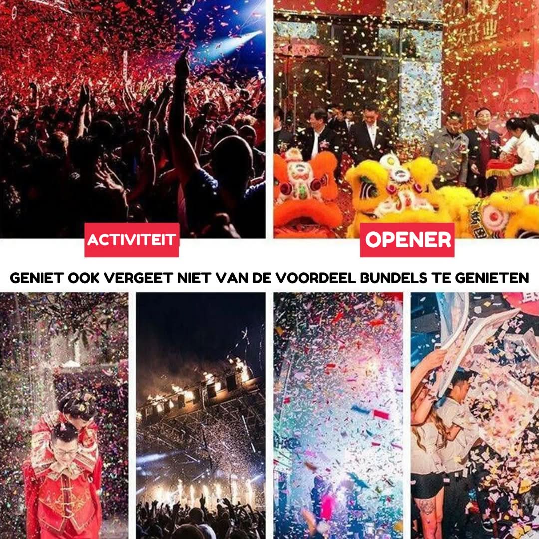 Confetti Shooter | Automatic Confetti