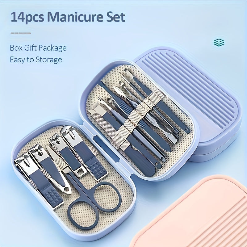 PrecisionCare Manicure Set - Complete and Portable Care