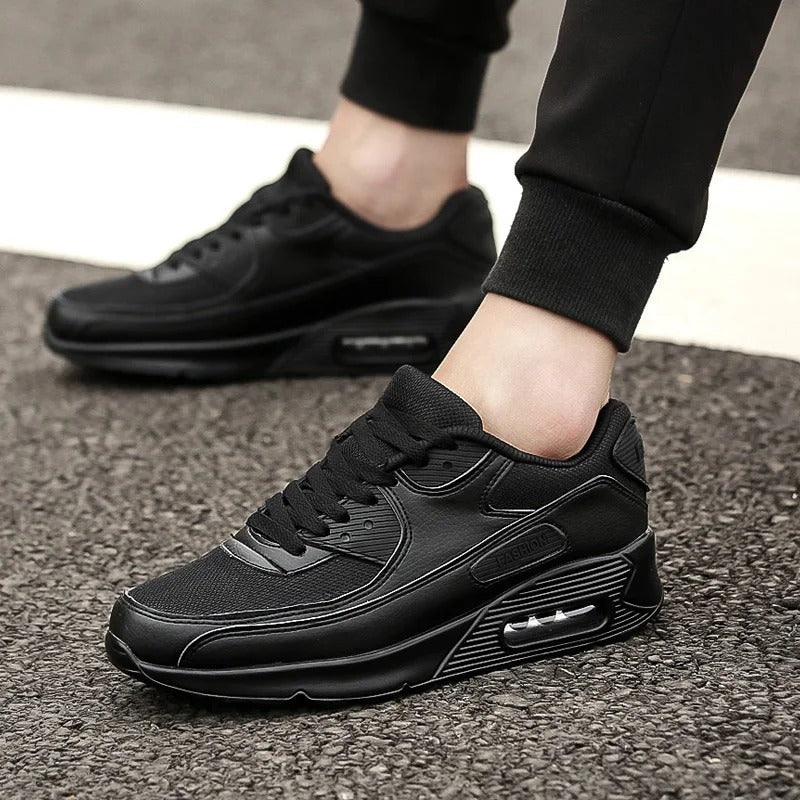 Weiße High-Top-Sneaker aus Leder für Herren – Stil und Komfort