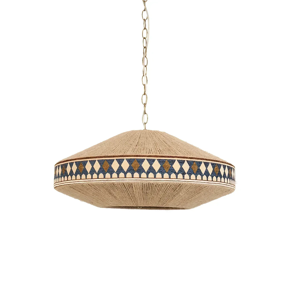 Lámpara colgante bohemia con flecos – Estilo boho divertido