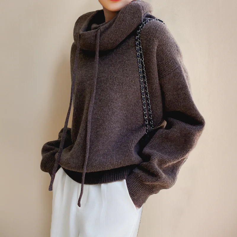Sudadera con capucha para mujer
