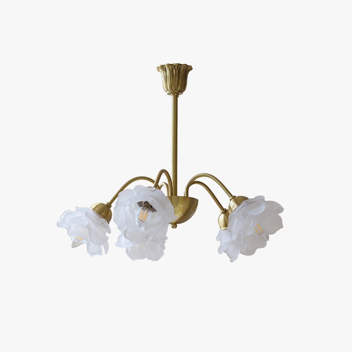 Lámpara de araña Suspension Rose - Ajustable y elegante