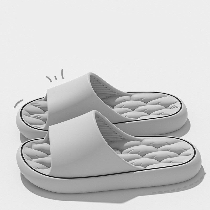 Chaussons confortables antidérapants avec semelle épaisse