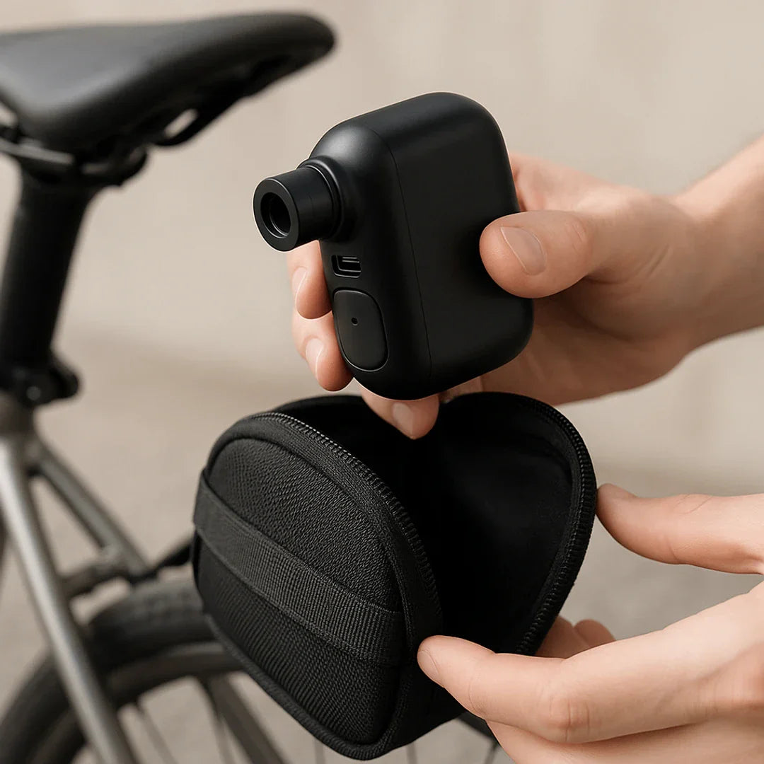 Elektrická pumpa na bicykel | Prenosná, nabíjateľná | Rýchle hustenie, vysoký tlak