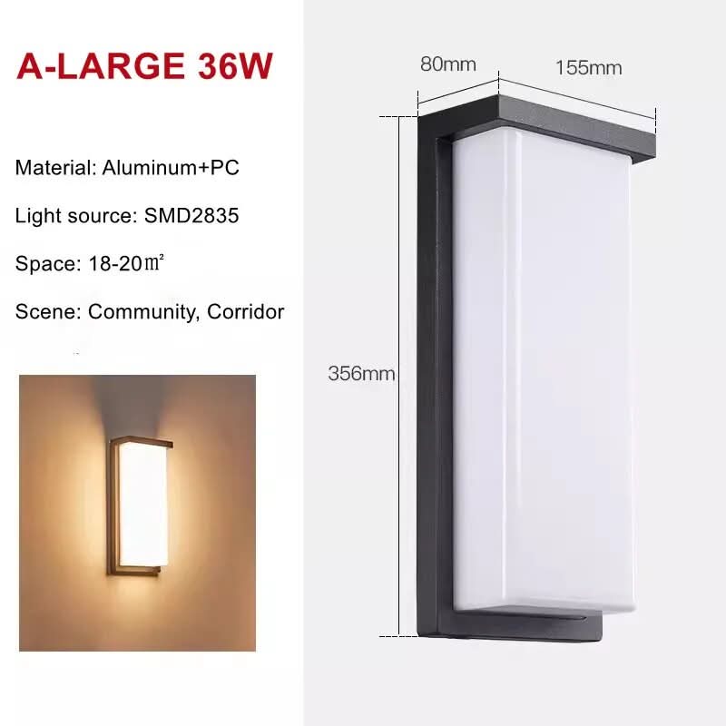 UrbanSpectra - Modern LED Outdoor Wall Lamps