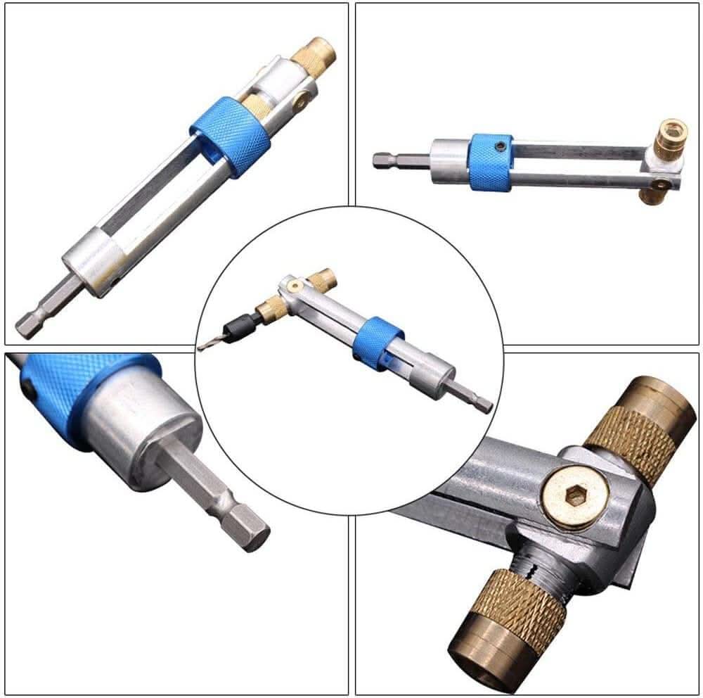 FlippDrill set - rotating head for precise drilling