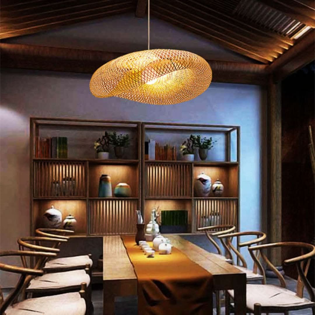 Muto - bamboe led-hanglamp