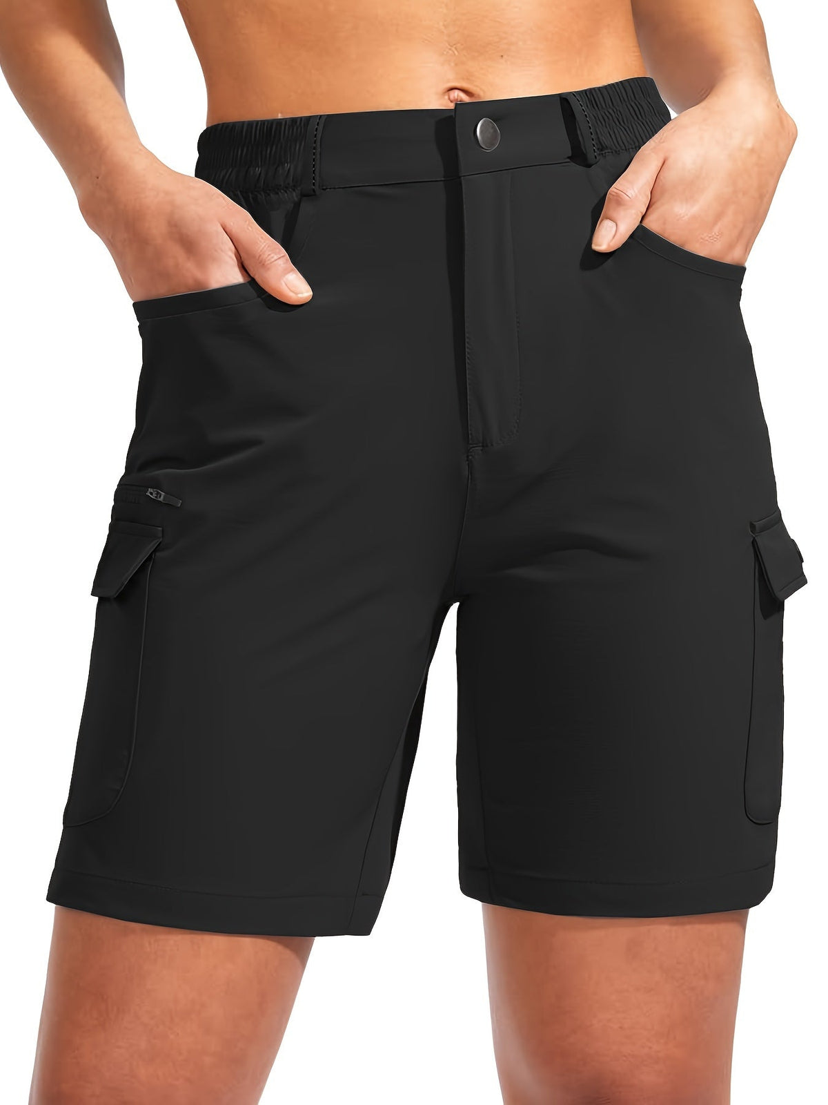 Quick-Drying Cargo Shorts for Women – Comfortable and Functional for Walking and Adventures