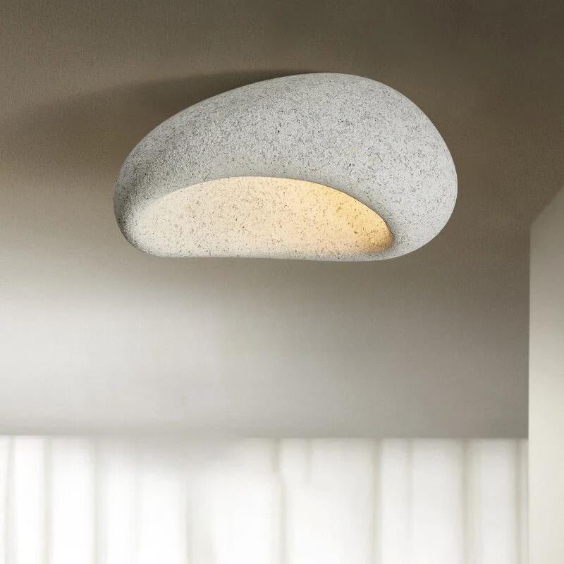 Wabi-sabi-plafondlamp – Eenvoudige elegantie voor elk interieur