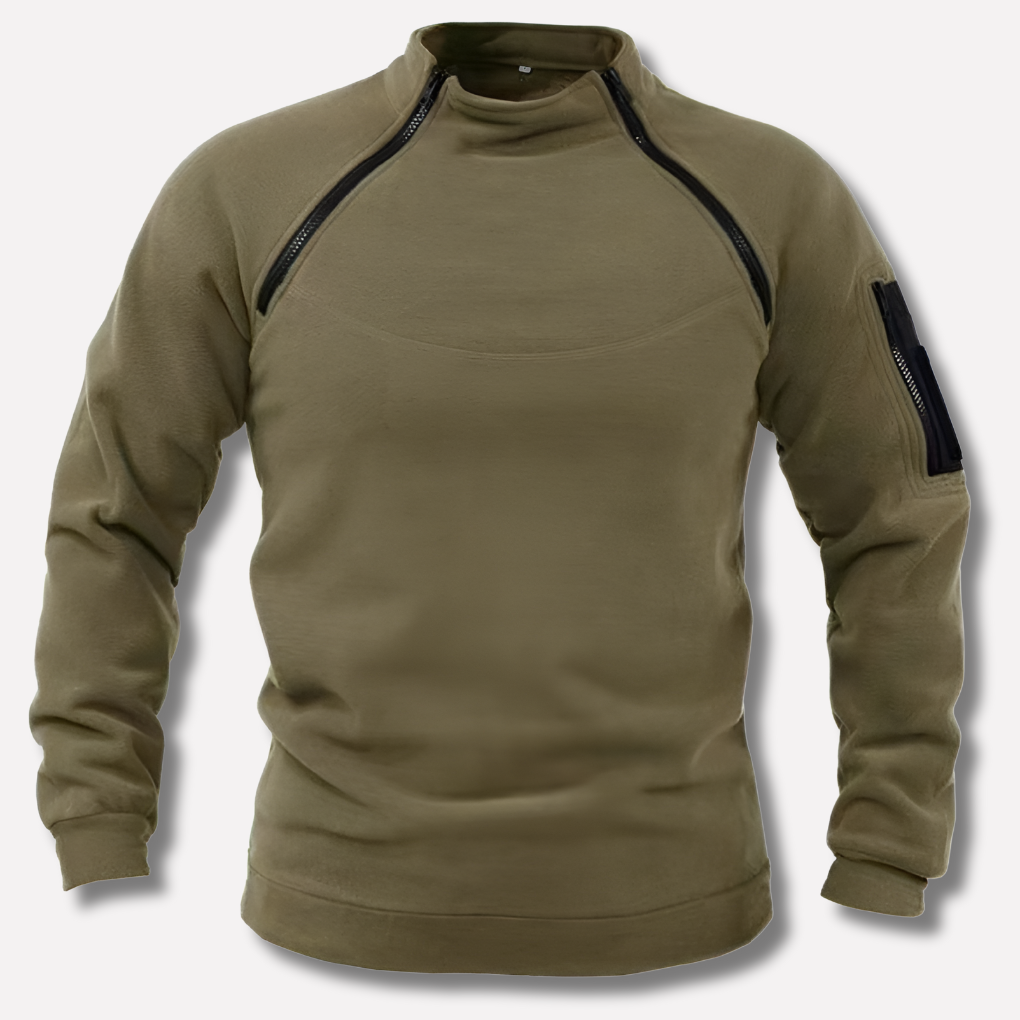 fleece sweater for men – functional layer for outdoor and field use