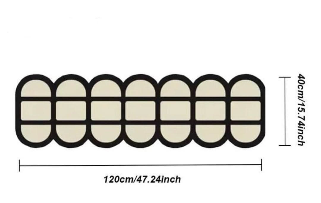 Oil-Resistant Kitchen Floor Mat