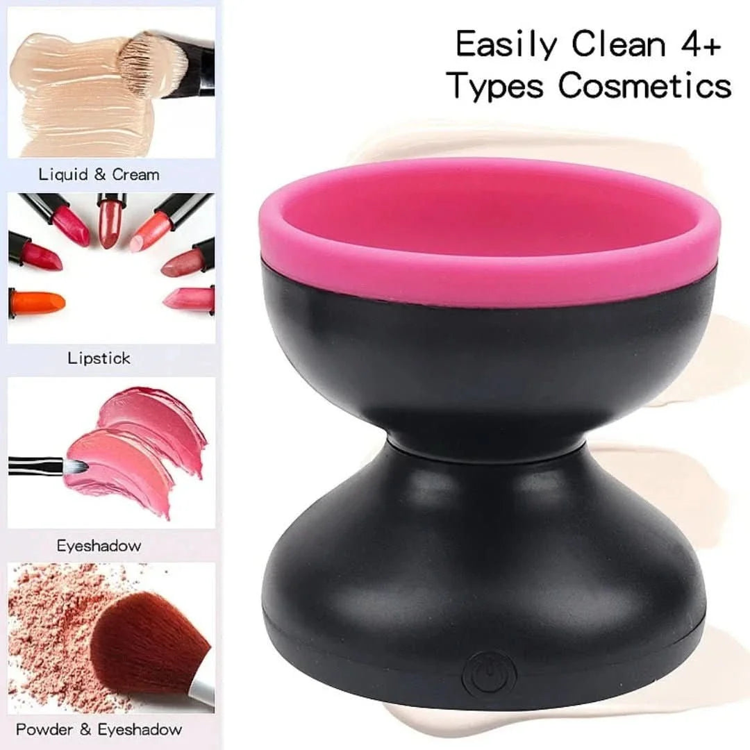 GlowClean️ | Electric Make-Up Brush Cleaner