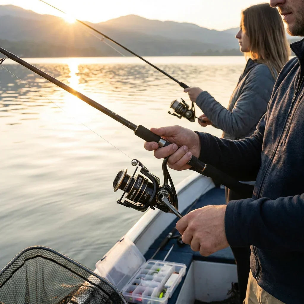 Mulinello da pesca rotante