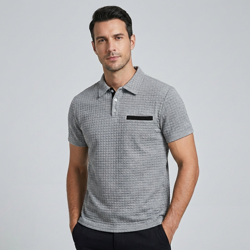 Slim-Fit Men's Polo Shirt - Comfortable and Stylish