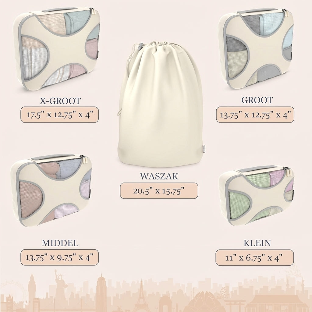 5-Piece Packing Cube Set