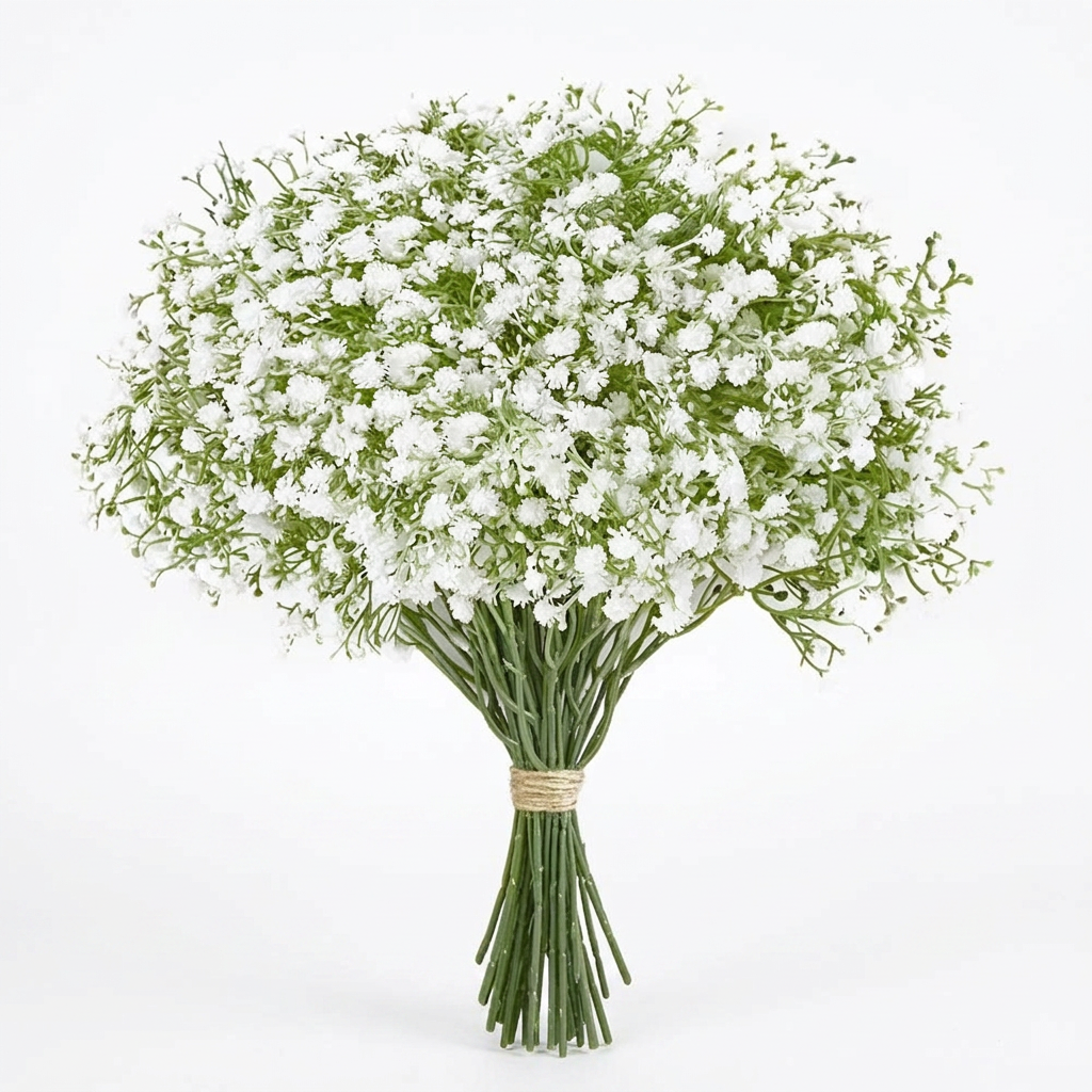 Set of 10–15 Artificial Gypsophila Flowers for Decoration & DIY