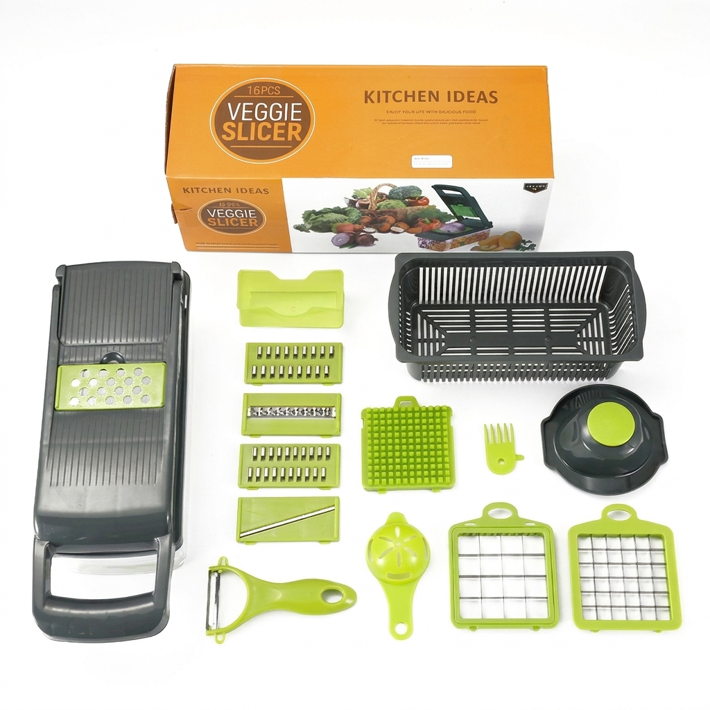 14-Piece Vegetable Slicer Set