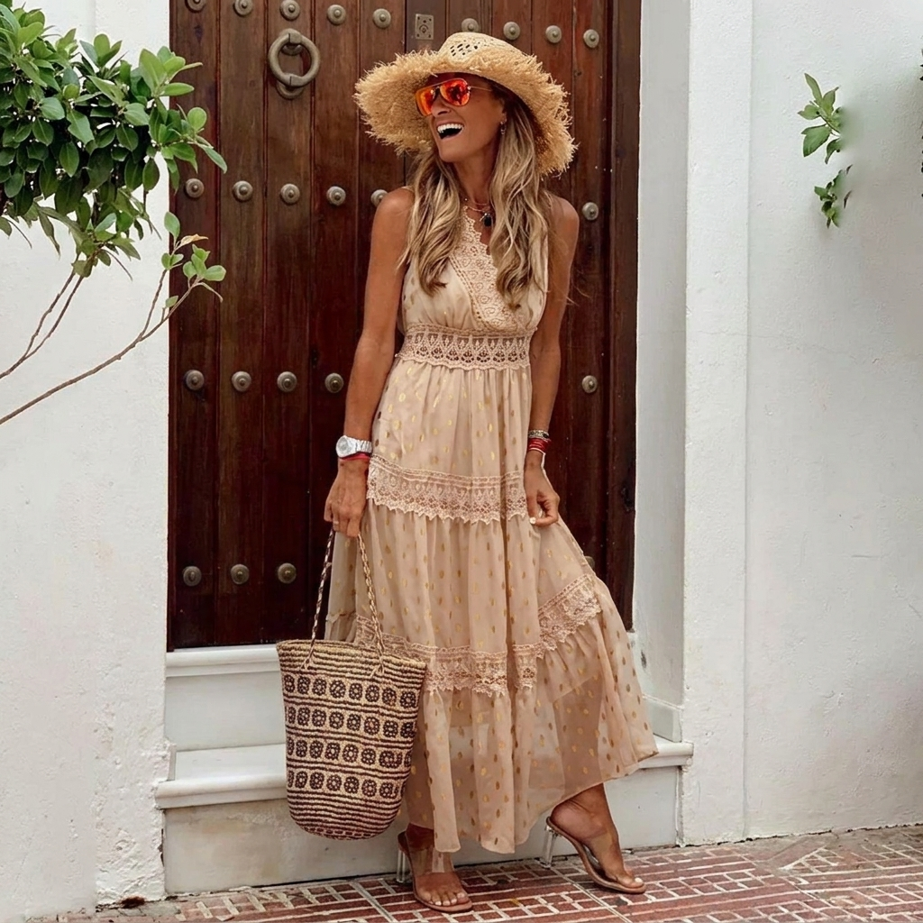 Casual Bohemian Dress