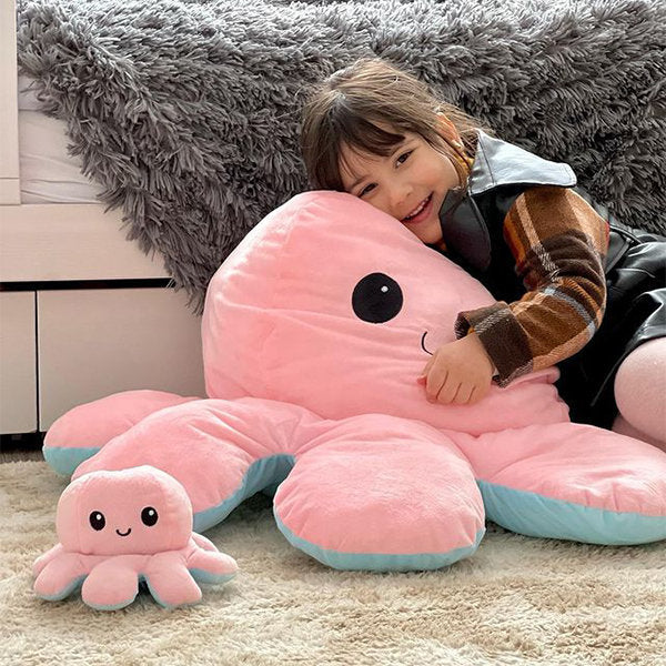 SnuggleBuddy - Cute Plush Octopus - Perfect Cuddle Buddy for Children