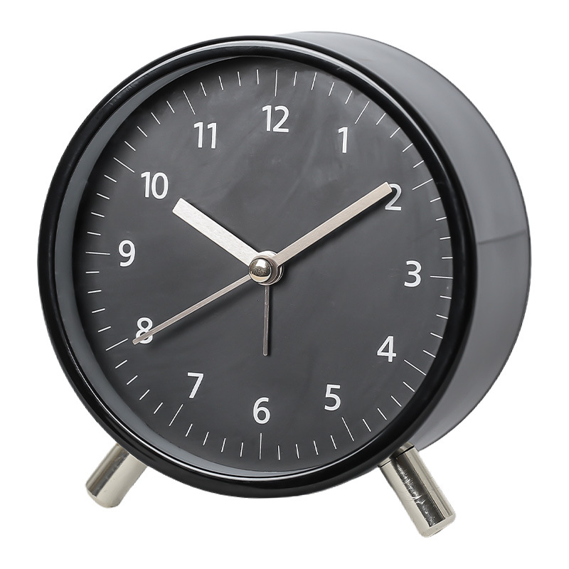 Silent Scandinavian Table Clock with Minimalist Design – Timeless and Elegant