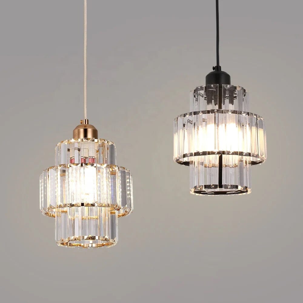 Elegante kristallen hanglamp Saela - Luxe verlichting