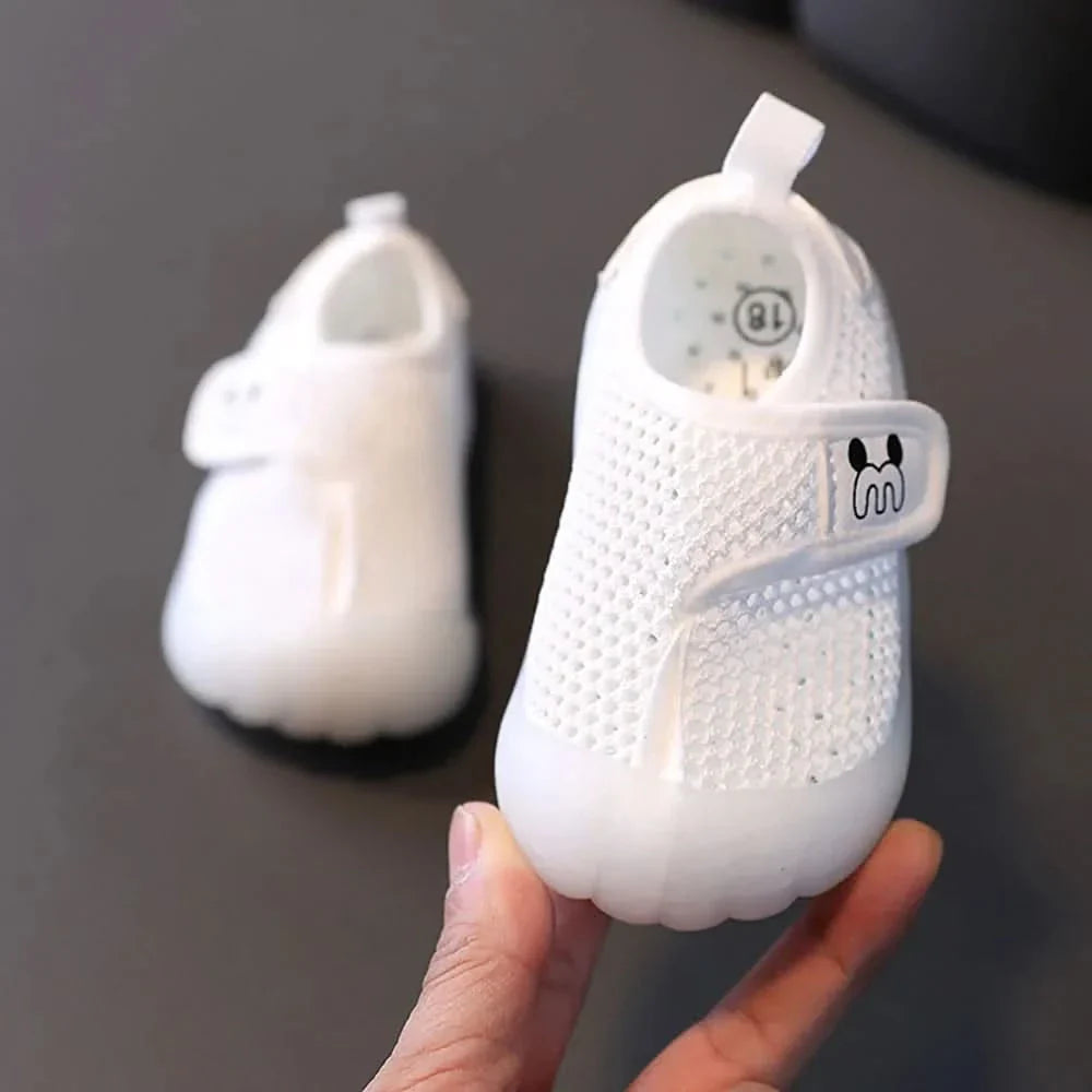 Mini moda - Malha respirável - Sapatos para crianças