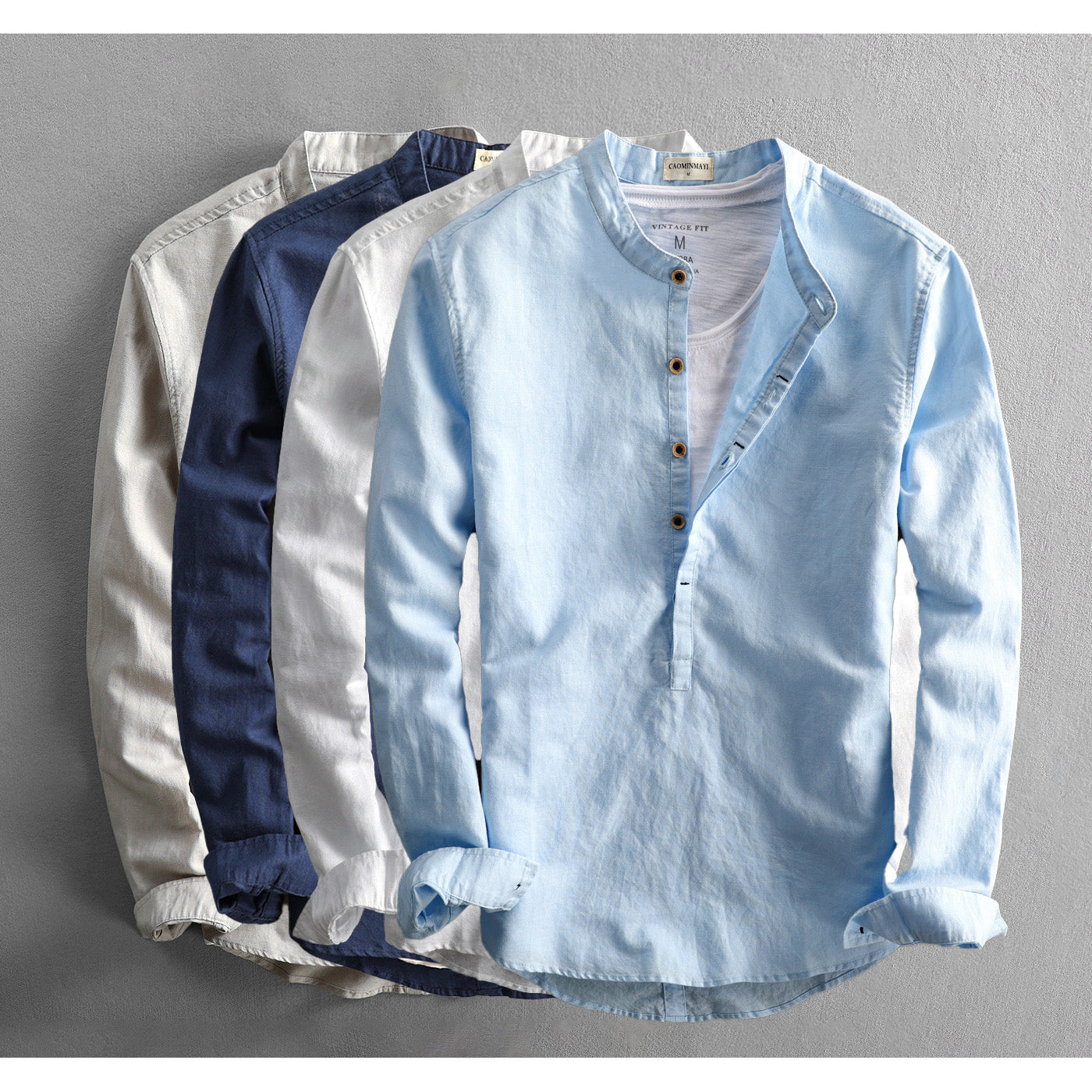 Summer Linen Shirt for Men - Luca