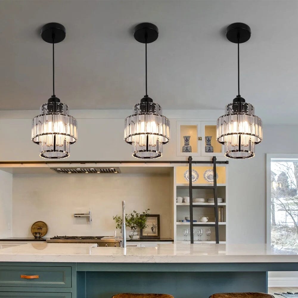 Elegante kristallen hanglamp Saela - Luxe verlichting