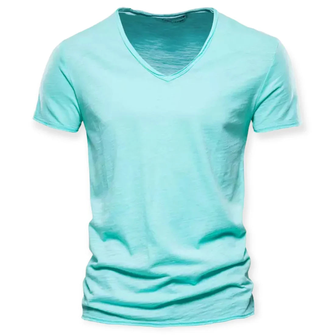 Camiseta de cuello en V para hombre