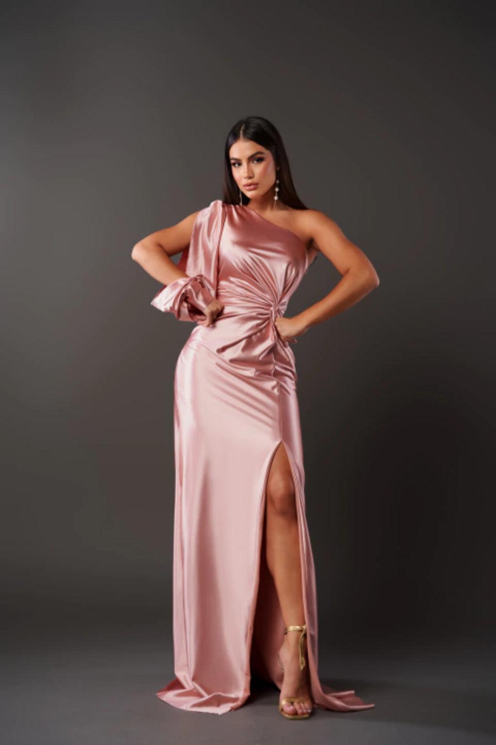 Sanne - Elegante avondjurk met verfijnde details