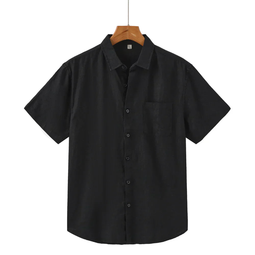 John | Linen Shirt (Short Sleeve)