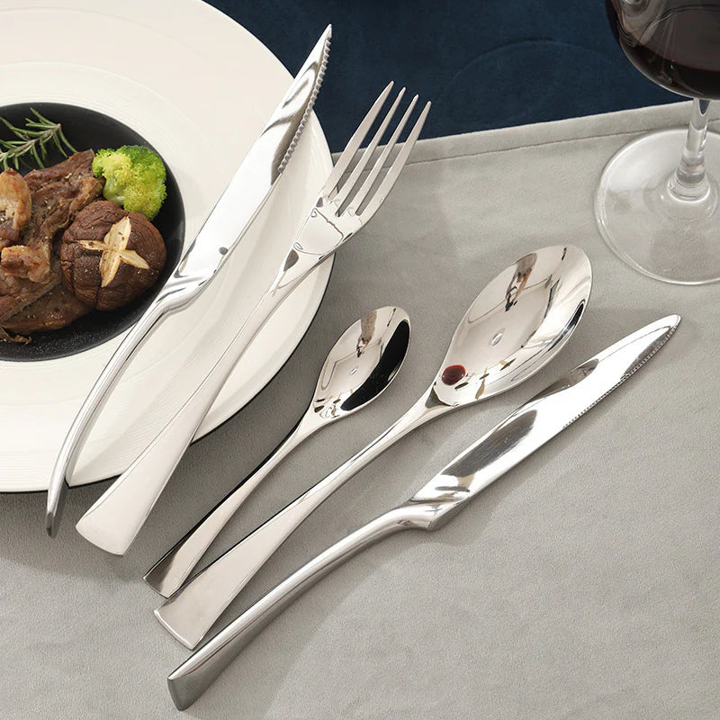 Maya Cutlery Set - Premium 18/10 Stainless Steel - Chef-Crafted Quality